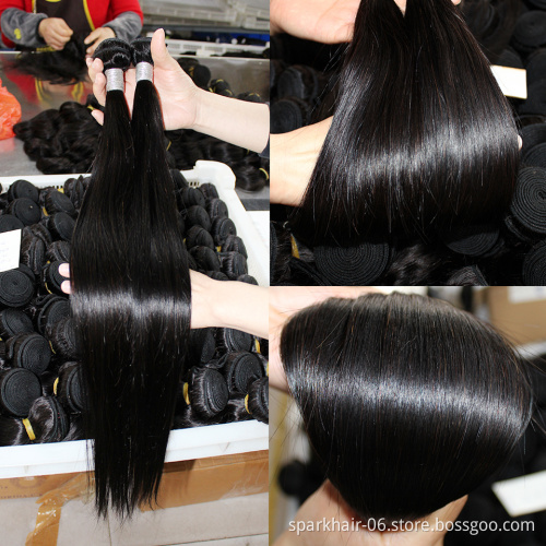 China Vendor Wholesale 10a Grade Body Wave Brazilian Virgin Human Hair Extensions 32 34 36 38 40 Inch Hair Bundles With Closure